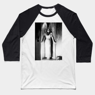 Silent Siren Paulette Goddard Baseball T-Shirt